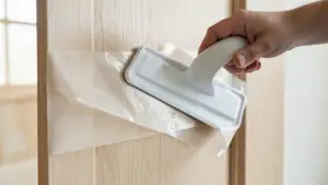 Jak przykleić tapetę samoprzylepną na drzwi