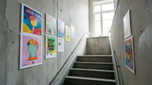 Plakaty na klatkę schodową